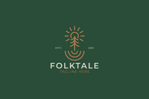 Forest Ground Pine Tree Logo Badge: A Designer’s Review for Logos and Graphics