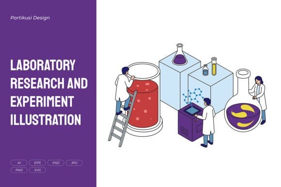 Laboratory Research and Experiment Graphics and Illustrations Review