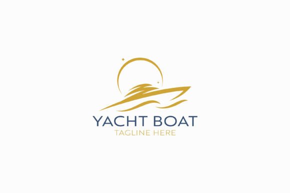 Luxury Yacht Boat Logo Exclusive Ocean Graphics and Logos Review