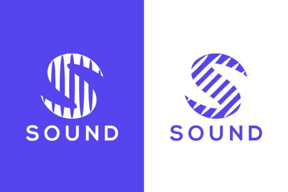 Sound Letter S Logo with Wave Stripe Graphics and Logo Templates Review